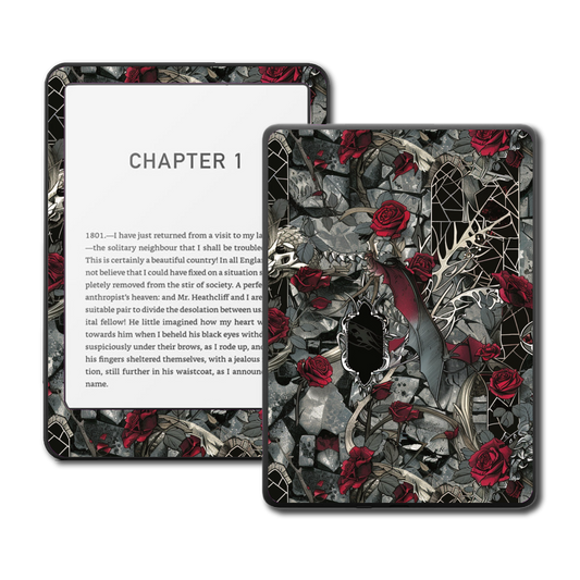 Kindle, Kobo & ColorSoft Skin - Bone & Rose