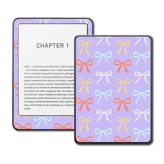 Kindle, Kobo & ColorSoft Skin - Candy Bows