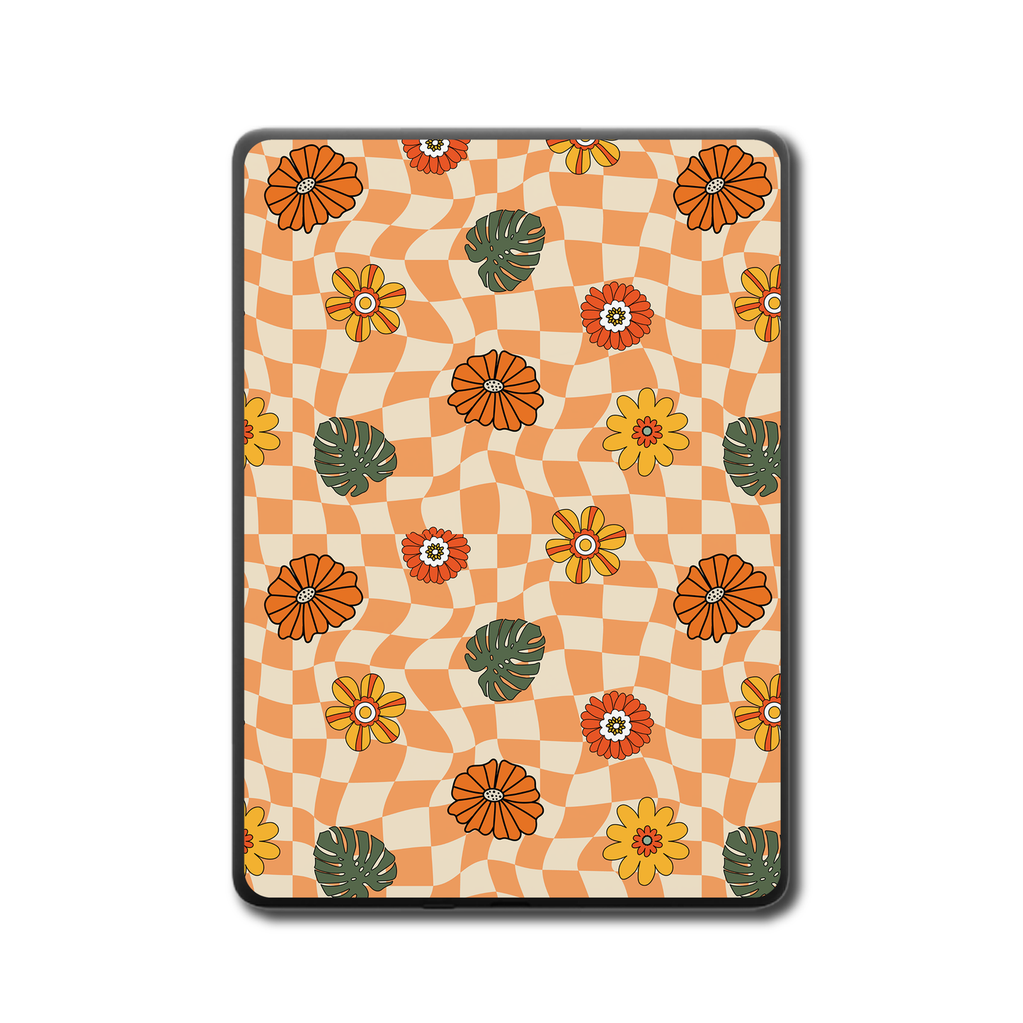 Kindle & Kobo Skin - Checker Bloom