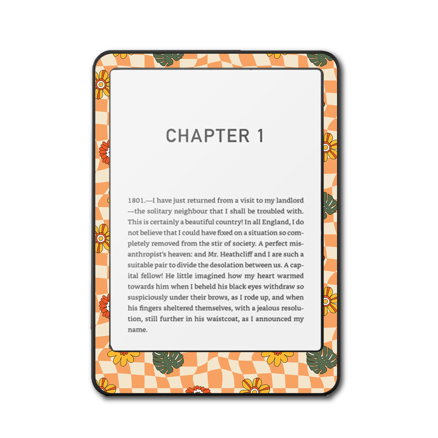 Kindle & Kobo Skin - Checker Bloom