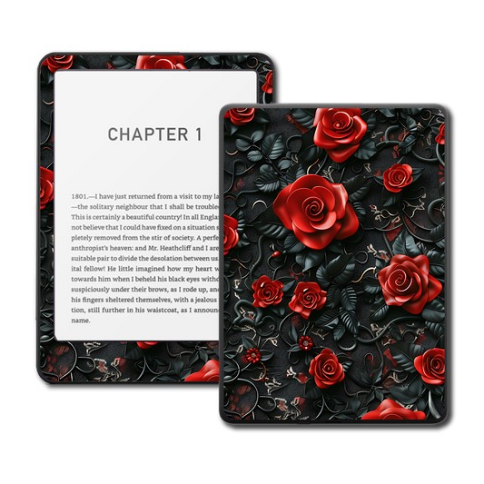 Kindle, Kobo & ColorSoft Skin - Crimson Lace