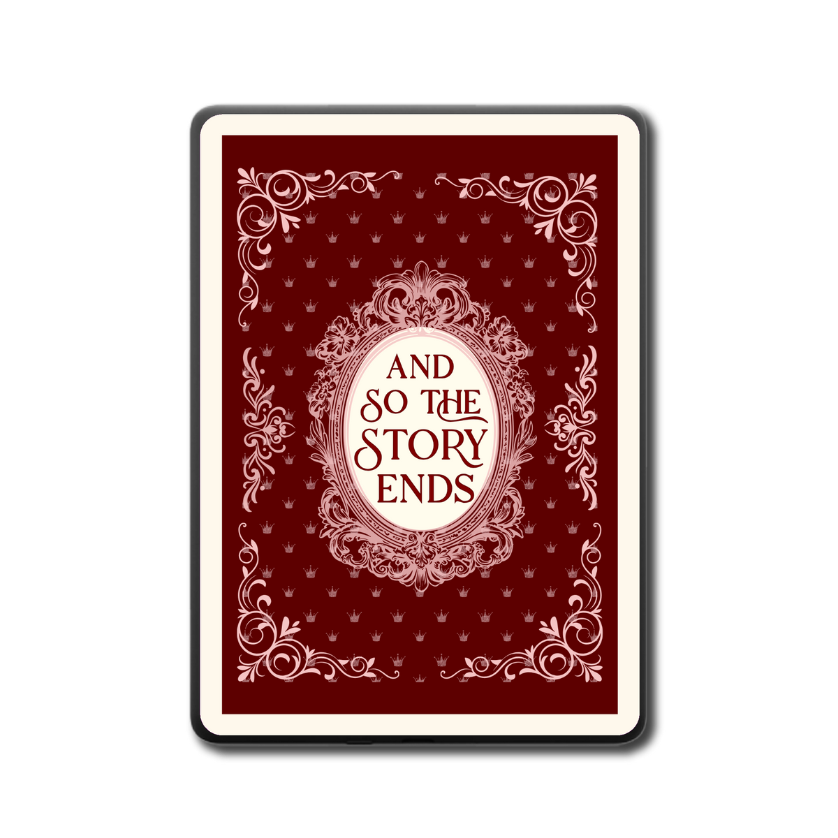 Kindle, Kobo & ColorSoft Skin - Crimson Story Ends