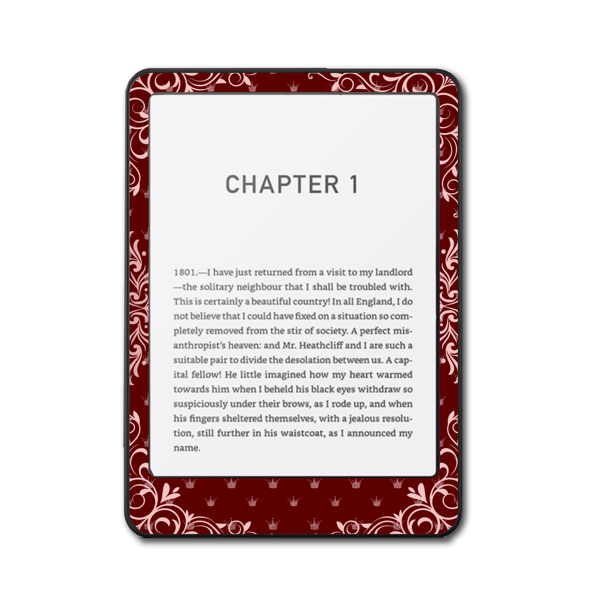Kindle, Kobo & ColorSoft Skin - Crimson Story Ends