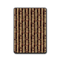 Crimson Stripe Kindle, Kobo and ColorSoft e-reader skin - back view