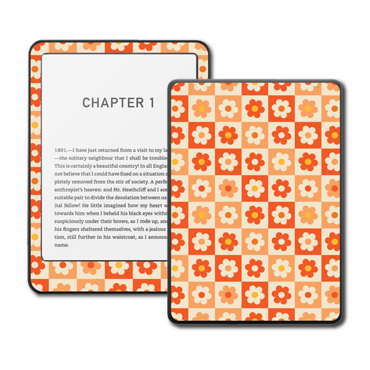Kindle, Kobo & ColorSoft Skin - Daisy Check
