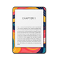 Sunset Static Kindle Kobo skin front