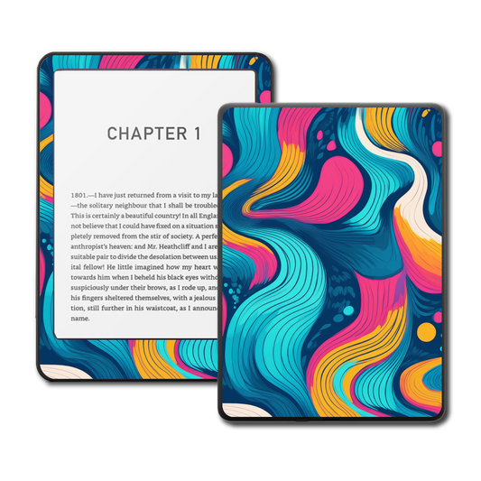 Kindle, Kobo & ColorSoft Skin - Electric Zest