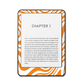 Solar Stripe Kindle Kobo skin front