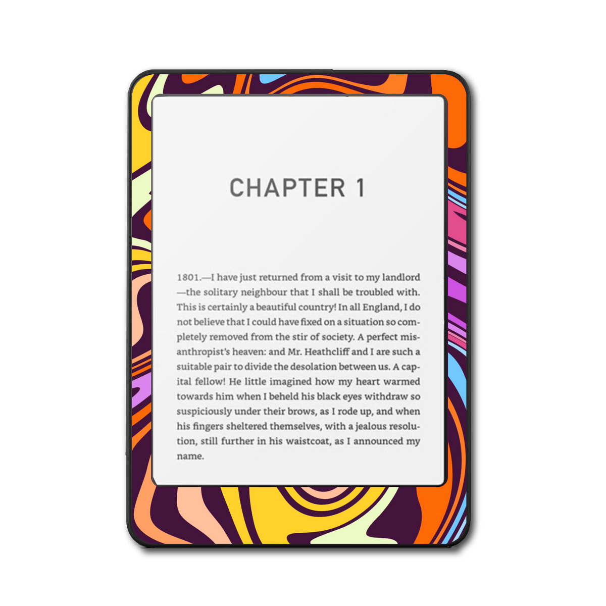 Pixel Pop Rush Kindle Kobo skin front