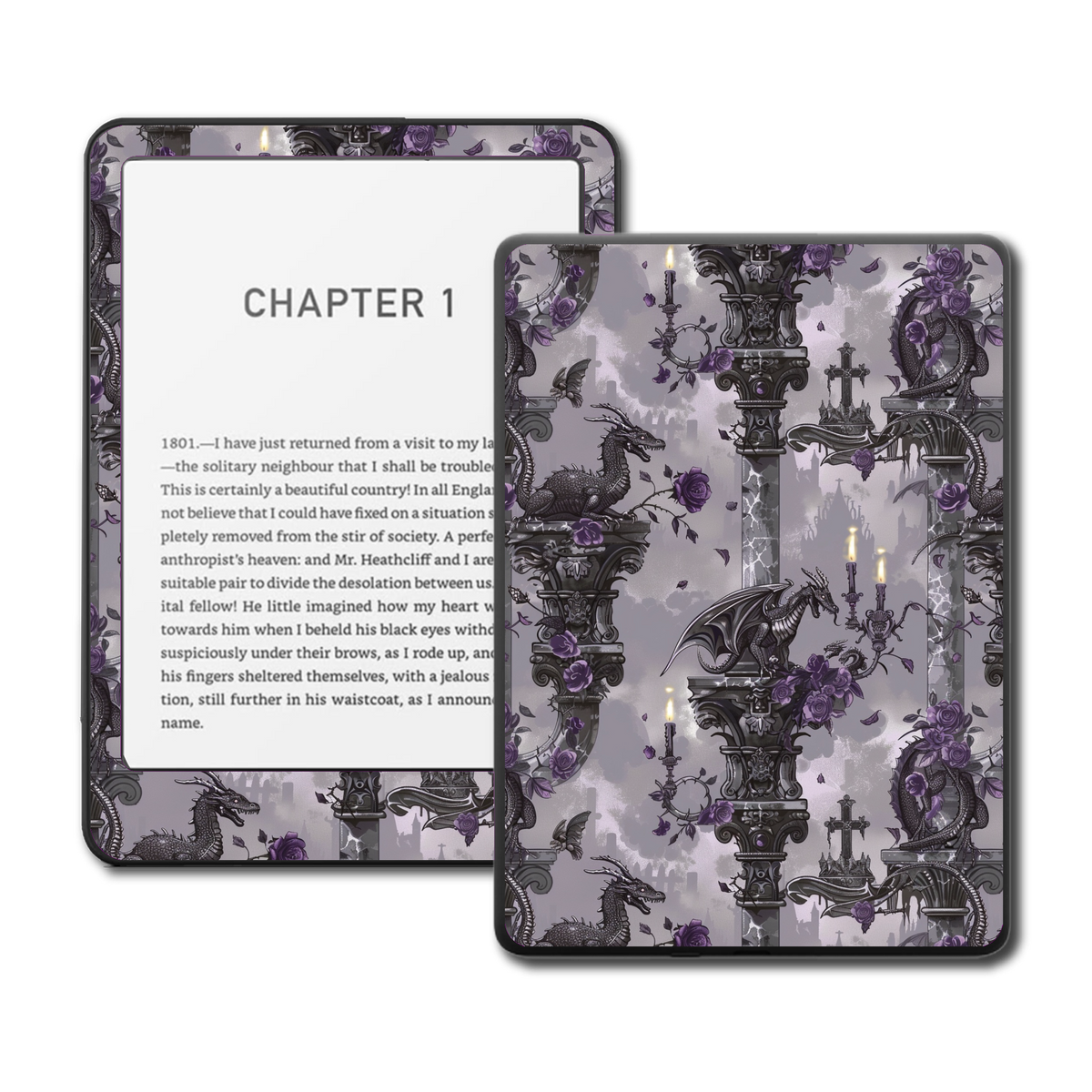 Dragon Pillars Kindle Kobo and ColorSoft e-reader skin