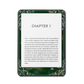 Emerald Curse Sealed Kindle, Kobo and ColorSoft skin front view