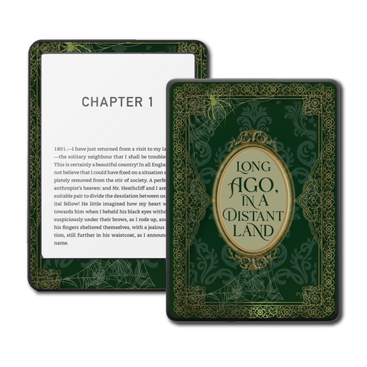 Kindle, Kobo & ColorSoft Skin - Emerald Distant Land