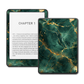 Emerald Gilded Kindle and Kobo e-reader skin mockup