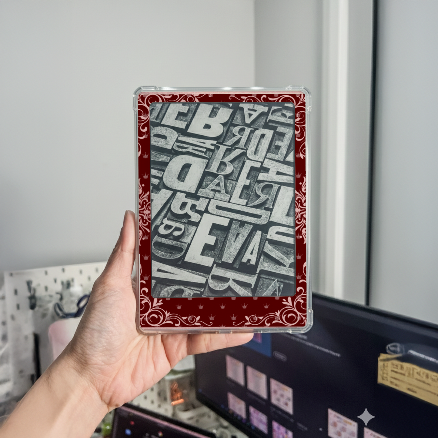 Kindle Skin - Crimson Story Ends