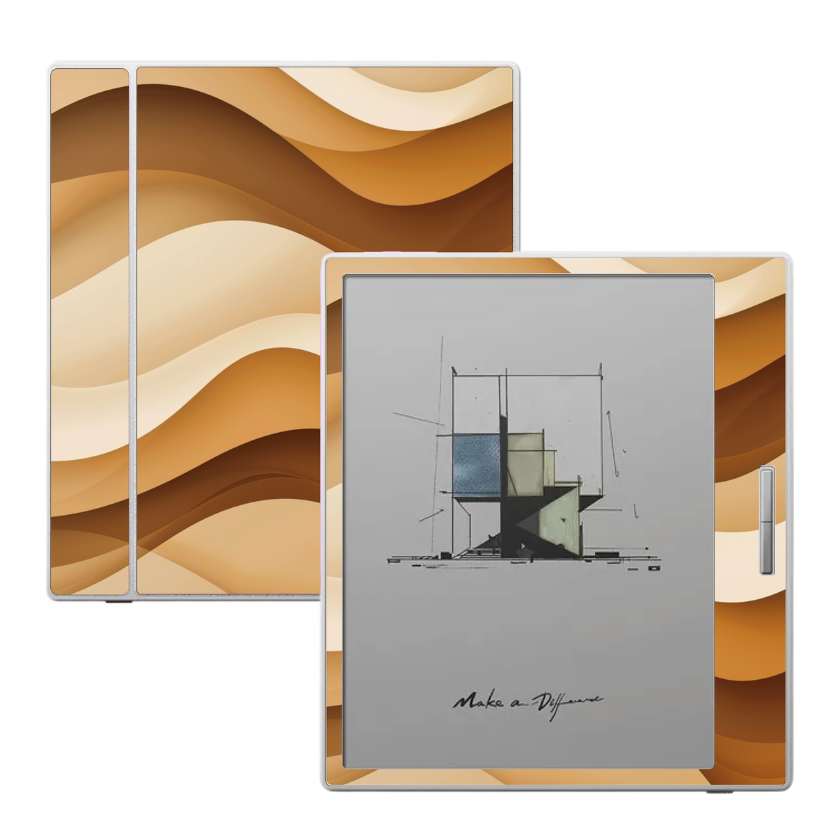 Golden Dune skin for Boox Go Color 7 and Boox Palma e-readers