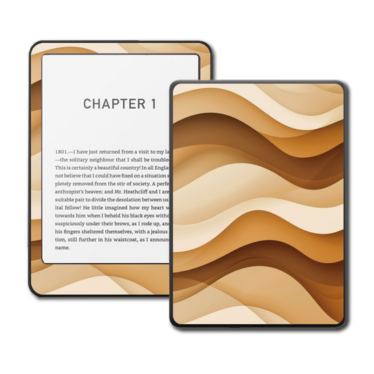 Kindle, Kobo & ColorSoft Skin - Golden Dune