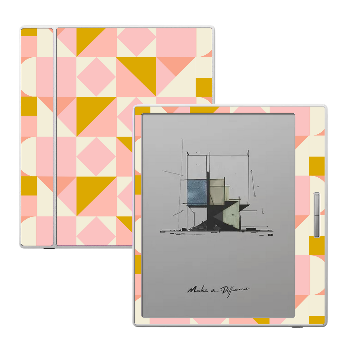 Golden Quilt skin for Boox Go Color 7 and Boox Palma e-readers