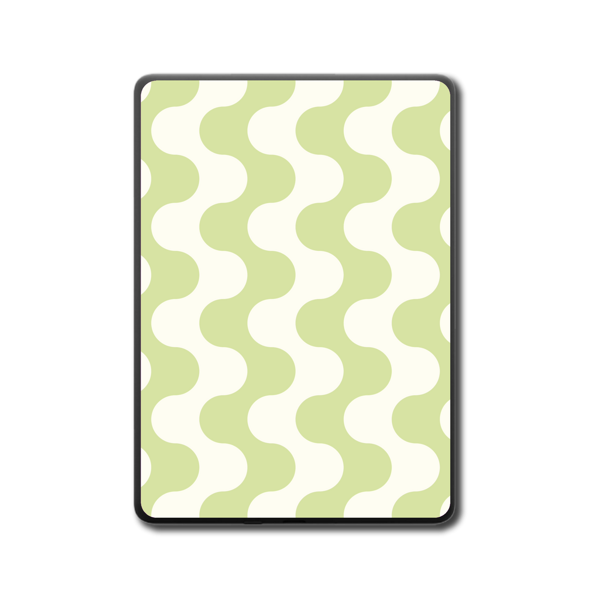 Green Pulse Kindle Kobo skin back