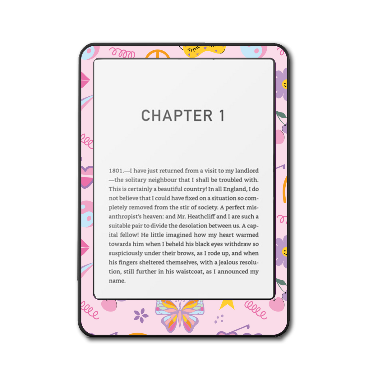 Groovy Icons front skin for Kindle, Kobo and ColorSoft e-readers