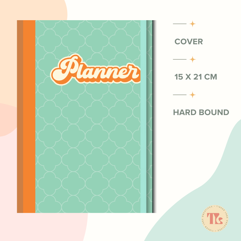 Notepad - Fold Duo Cover - Groovy Retro