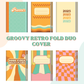 Notepad - Fold Duo Cover - Groovy Retro