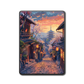 Kyoto Blossom Path e-reader skin back mockup