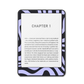 Lavender Fade Kindle Kobo skin front
