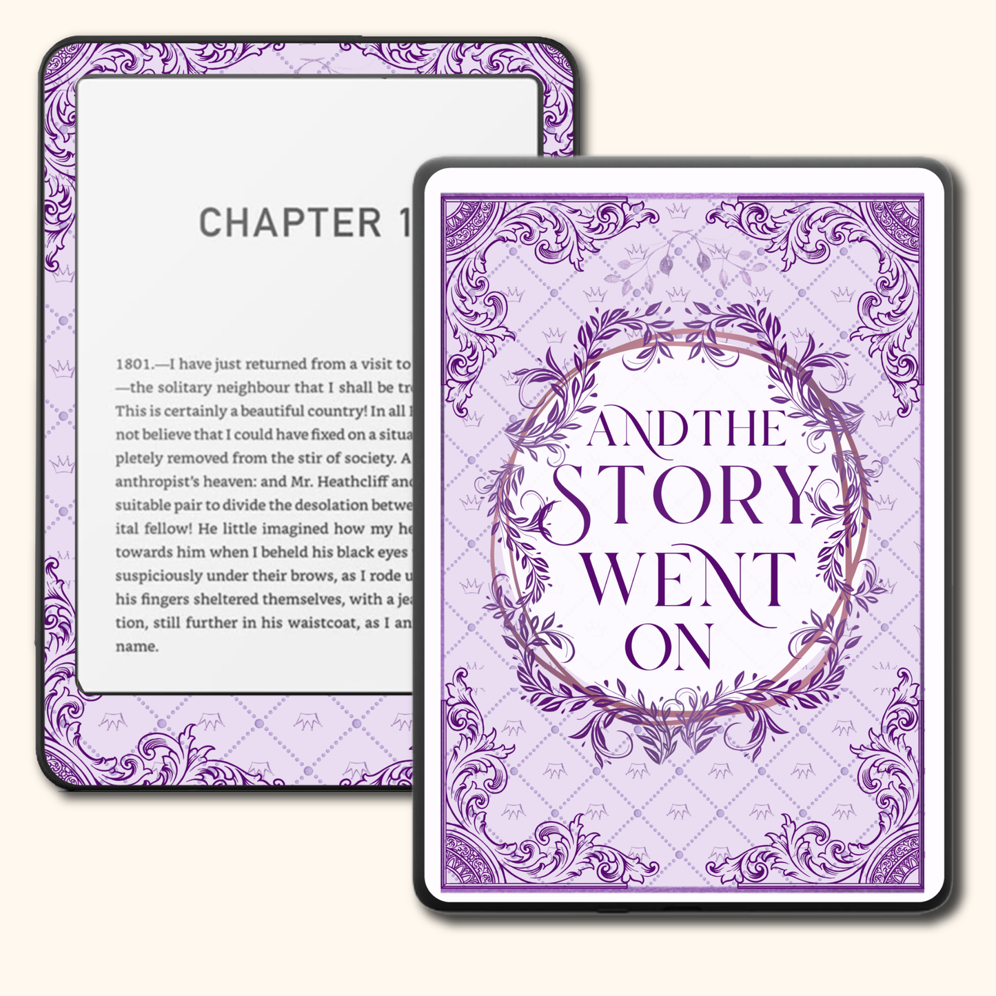 Lavender Story On – Kindle Skin