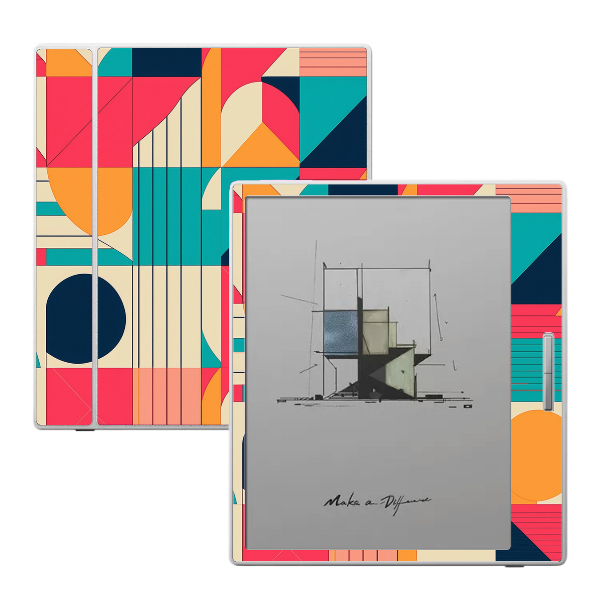 Line Pop skin for Boox Go Color 7 and Boox Palma e-readers