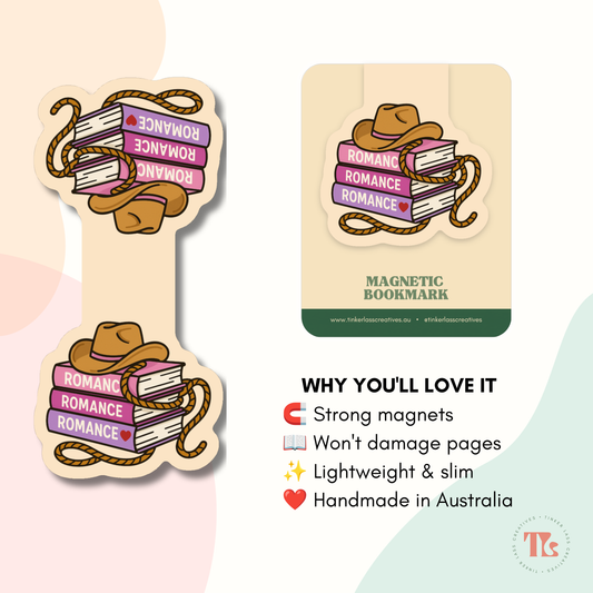 Magnetic Bookmark - Cowboy Crush