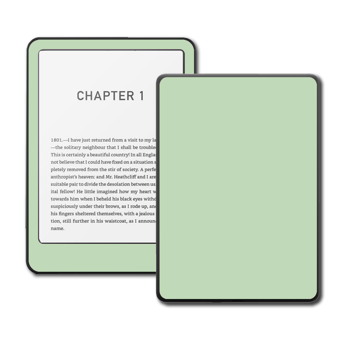 Matcha Kindle, Kobo and ColorSoft e-reader skin - main view