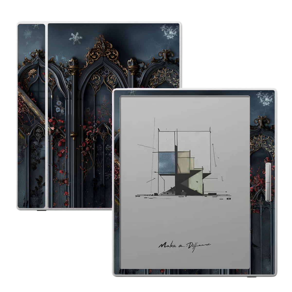 Midnight Arches skin for Boox Go Color 7 and Boox Palma e-readers