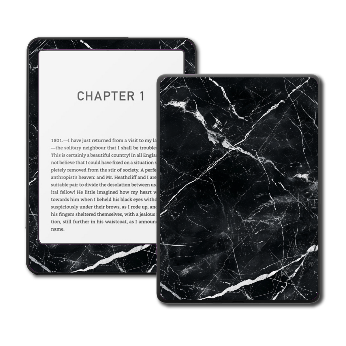 Midnight Vein Kindle and Kobo e-reader skin mockup