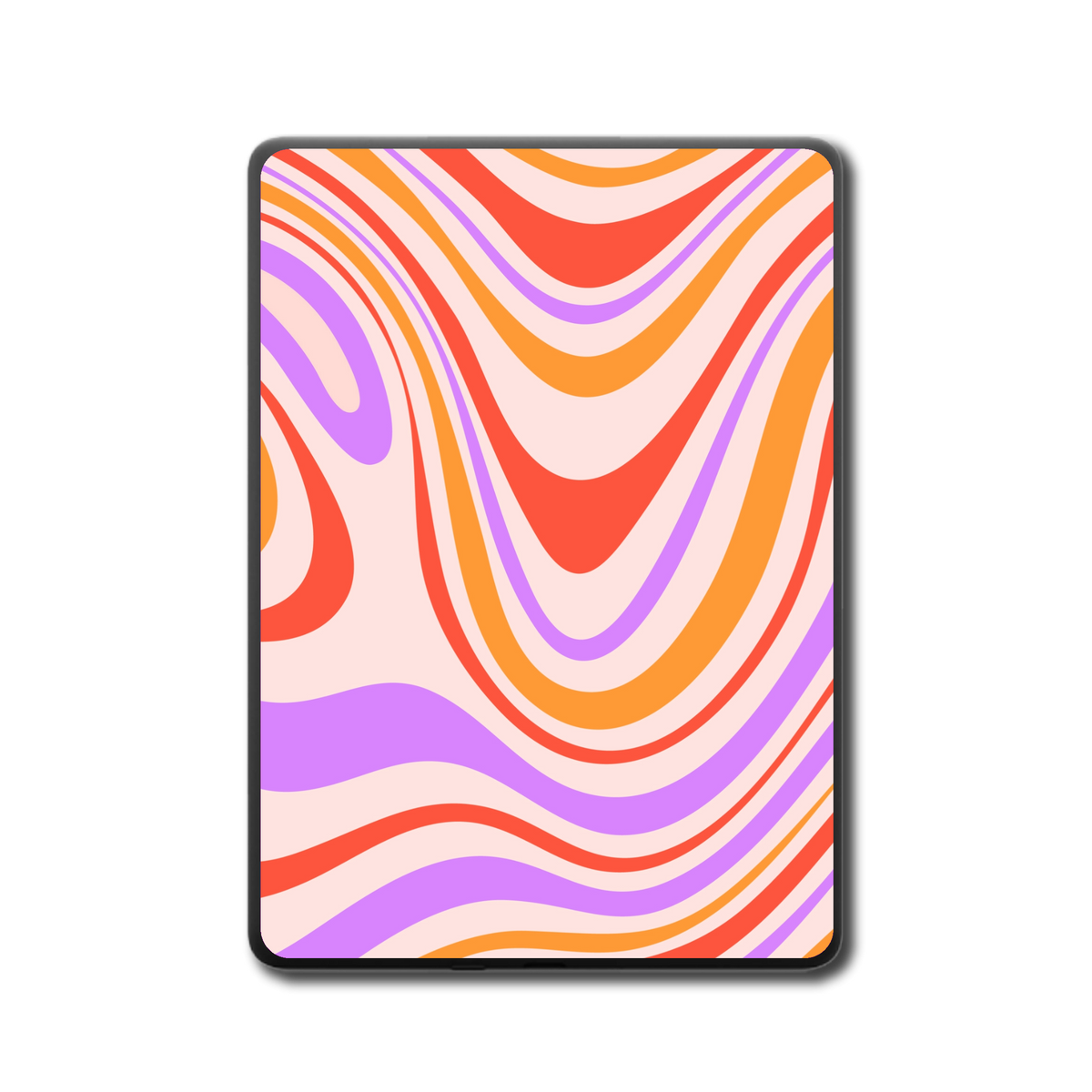 Neon Melt Kindle Kobo skin back