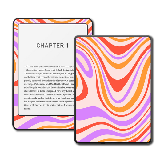 Kindle, Kobo & ColorSoft Skin - Neon Melt