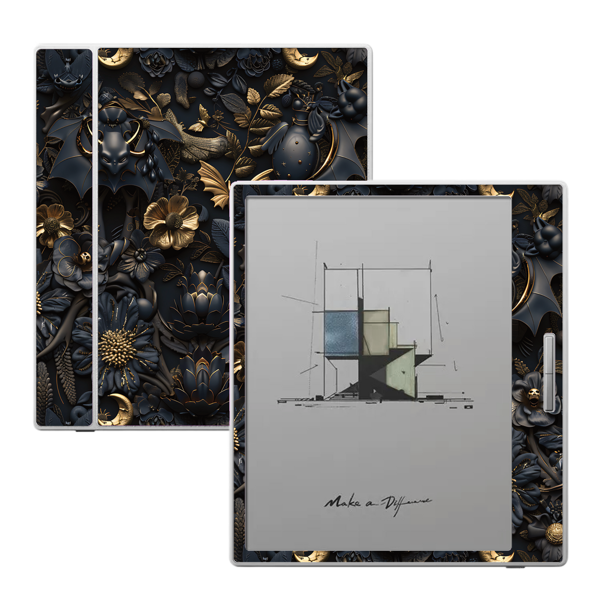 Nocturne Garden skin for Boox Go Color 7 and Boox Palma e-readers