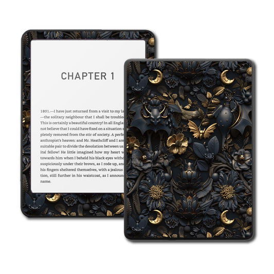 Kindle, Kobo & ColorSoft Skin - Nocturne Garden