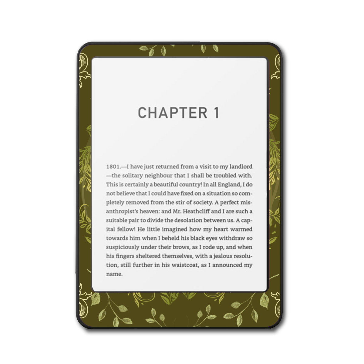 Kindle, Kobo & ColorSoft Skin - Olive Far Away