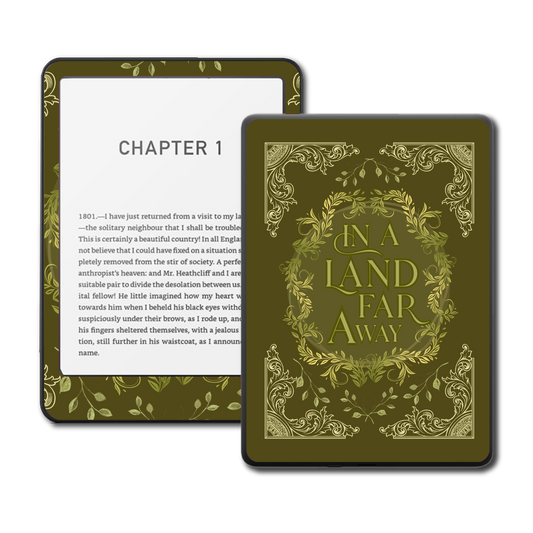 Kindle, Kobo & ColorSoft Skin - Olive Far Away
