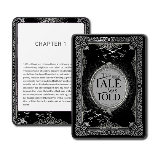 Kindle, Kobo & ColorSoft Skin - Onyx Tale Was Told
