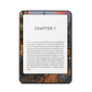 Parisian Glow Kindle and Kobo e-reader skin front mockup