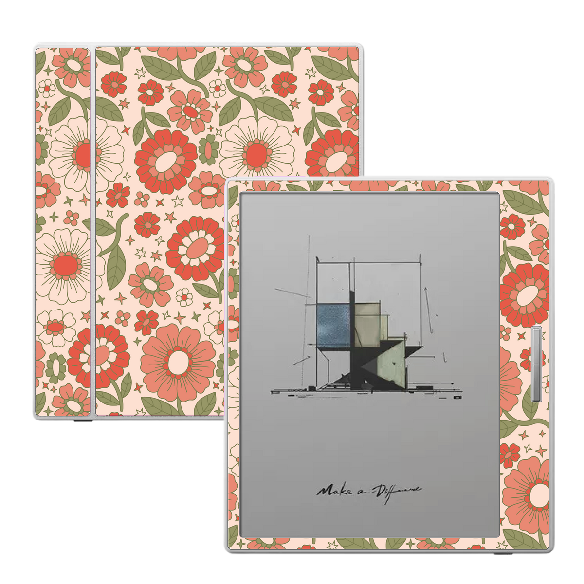 Petal Parade skin for Boox Go Color 7 and Boox Palma e-readers