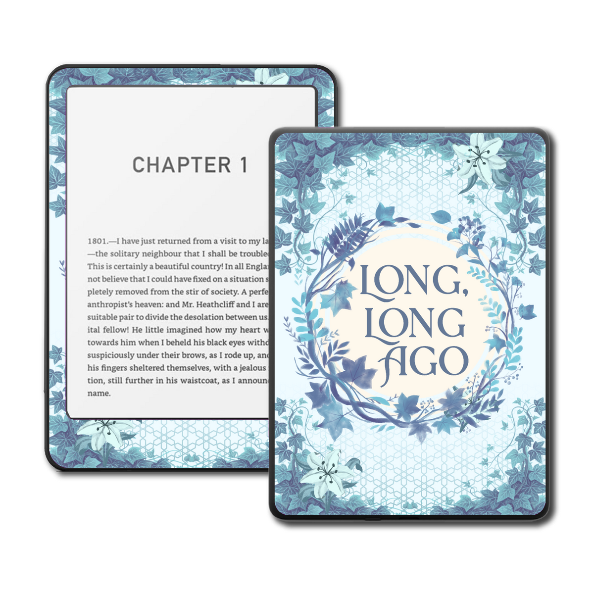 Powder Long Ago Kindle, Kobo and ColorSoft skin main product view