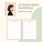 Notepad - Fold Duo Planner - Proverbs Collection