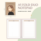 Notepad - Fold Duo Planner - Proverbs Collection