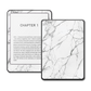 Pure Carrara Kindle and Kobo e-reader skin mockup