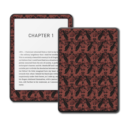 Kindle, Kobo & ColorSoft Skin - Raven Bloom