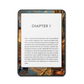 Roman Twilight Kindle and Kobo e-reader skin front mockup