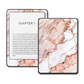 Rose Quartz Kindle and Kobo e-reader skin mockup