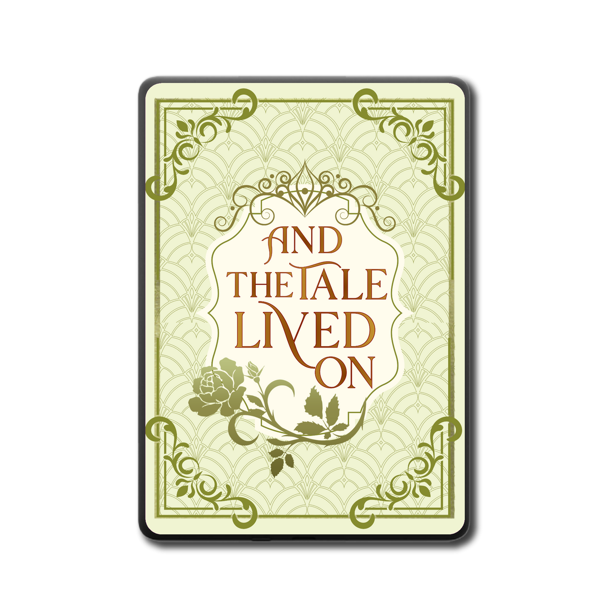Sage Tale Lived On Kindle, Kobo and ColorSoft skin back view